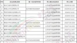 山水水泥子公司等20余家水泥企業(yè)涉嫌嚴重違法被列“黑名單”（名單）