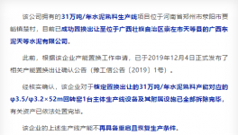 河南省兩條水泥熟料生產(chǎn)線不再具備恢復生產(chǎn)條件！