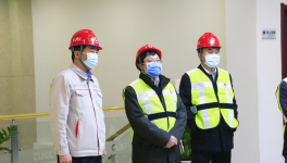 中國建材集團(tuán)副總經(jīng)理王于猛到洛陽中聯(lián)調(diào)研