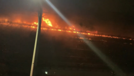 突發(fā)！水泥廠傳送帶起火！阻撓救援！