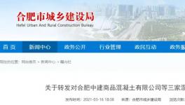 連發(fā)多起安全事故！三家混凝土企業(yè)被處理！