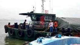 一艘滿載近3000噸的水泥貨船得救了！