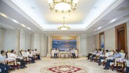 王誠(chéng)會(huì)見(jiàn)尤溪領(lǐng)導(dǎo)，對(duì)接“綠色產(chǎn)業(yè)園”項(xiàng)目！