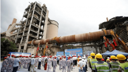 魚峰水泥一條5500t/d生產(chǎn)線預(yù)計10月投產(chǎn)！