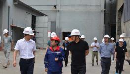 雅安市主任白云到西南水泥子公司調(diào)研！