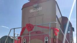 水鐵聯(lián)運(yùn)！內(nèi)蒙的熟料，承德的砂子都來(lái)了！