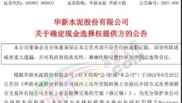 大事！海螺“出手”華新！