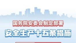 權威發(fā)布：安全生產(chǎn)十五條措施！