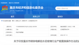 最新！重慶市水泥行業(yè)產(chǎn)能置換操作辦法出臺