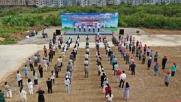 都安上峰2×5000t/d新型干法熟料水泥生產(chǎn)線一期項(xiàng)目峻工！