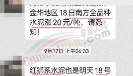 23個省水泥價格下跌！修復上漲來了！